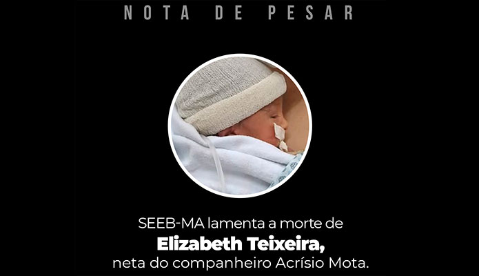 SEEB-MA lamenta a morte de Elizabeth Teixeira, neta do companheiro Acr�sio
